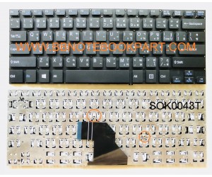 Sony Keyboard คีย์บอร์ด Vaio SVF142 SVF143 SVF14E ภาษาไทย อังกฤษ